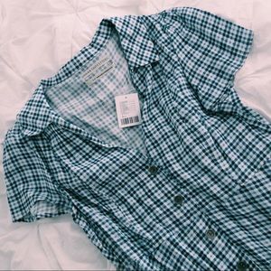 urban outfitters mallory button down mini dress